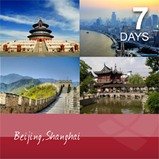 Beijing and Shanghai, 7 days