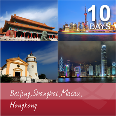 Beijing, Shanghai, Macau and Hong Kong, 10 days
